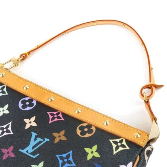 100% Authentic Louis Vuitton Monogram Multi Color Pochette Accessoires - Picture 3 of 12